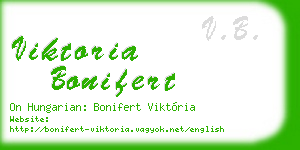 viktoria bonifert business card