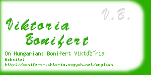 viktoria bonifert business card